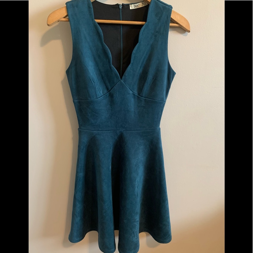 Deep Teal Dex Dress